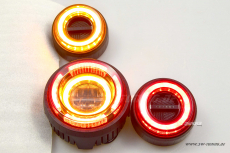 SW-Celi LED Rckleuchten fr Landrover Defender 90 110 130 L316 1990-2016 smoke