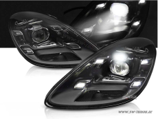 SW-DRL Voll LED Scheinwerfer fr Porsche Boxster Cayman 718 Typ 982 16-25 LED TFL Black