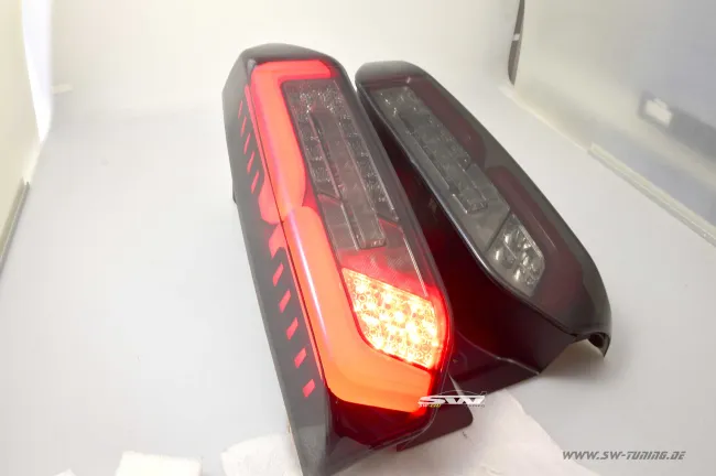 Tuning LED Rückleuchte mit LED Nebelschlusslicht passend beim Transit Custom Tourneo Custom MK2 V710
