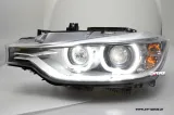 SW-DRL Angel Eye Scheinwerfer für BMW 3er F30/F31 12-15 LED TFL-Standlichtringe black