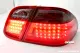 SW-Light LED Rückleuchten für Mercedes Benz CLK W208 06/97-02 red/black