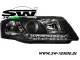 SW-Light headlights for Audi A6 97-01 LED position light black