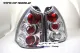 SW-taillights Peugeot 307 SW 02-05 chrome