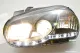 SW-Light VW Golf IV Halogen Headlights LED positionslight black