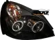 SW- Angel Eye headlights Renault Clio II Phase2 Type B Facelift 01-05 SLR black