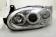 angel eye headlights for Ford Escort MK7 95-98 LED 2 halo rims chrome