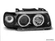 Angel Eye headlights VW Polo 95-98 2 halo rims black