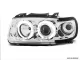 Angel Eye headlights VW Polo 95-98 LED 2 halo rims chrome