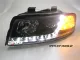 SW-DRL Scheinwerfer passend für AUDI A4 B6 8E 01-04 LED Tagfahrlicht black