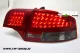 SW-Light LED taillights for Audi A4 sedan 04-08 4pieces red/smoke