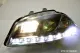 SW-DRL Scheinwerfer Seat Ibiza 6L 03-08 LED Tagfahrlicht R87 black