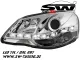SW-DRL headlights VW Polo 9N3 05/05-09 LED drl chrome ehc-motor