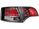 SW-Light LED taillights for Audi A4 B7 Avant 04-08 LED indicators black