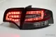 SW-Light LED taillights suitable for Audi A4 B7 sedan 04-08 LED indicators black clear