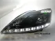 SWLight headlights Ford Focus Mk2 08-11 black LED positionslight black