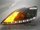 SWLight headlights Ford Focus Mk2 08-11 black LED positionslight black