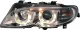 headlights BMW E46 01-05 2 U-shaped position lights chrome