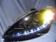 SW-Light headlights Seat Leon 1P1 09-12 Facelift LED positionlight black