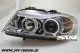 Angel Eye headlights 3er BMW E90/E91 05-09 CCFL- helo rims chrome