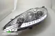 SW-Light Scheinwerfer passend für Ford Fiesta JA8 Mk7 08-13 LED Standlicht Chrome