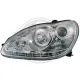 SW-Xenon Scheinwerfer für Mercedes W220 S-Klasse 02-05 LED Standlicht chrome