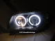 Angel Eye headlights BMW 1er E87 E81 E88 E82 04-11 CCFL-helo rims black