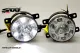 SW-DRL LED Fog lights for Ford Fiesta Mk7 JA8 08-15 with LED DRL R87