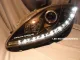 SW-DRL headlights Seat Leon 1P1 09-13 LED DRL R87 black