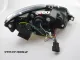 SW-DRL headlights Seat Leon 1P1 09-13 LED DRL R87 black