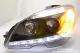 SW-Light headlights for Mercedes C-Class W204 07-11 LED positionlight black