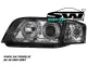 Angel Eye Scheinwerfer Audi A6 4B/5C 01-03 Standlichtringe black