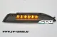 SW-Ltube LED Frontblinker/LED Standlicht VW Scirocco III 09-14 smoke Lighttube