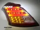 SW-Celi LED taillights suitable for Suzuki Swift Type NZ/FZ 10-16 black/clear