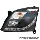 SW-DRL Scheinwerfer Opel Vectra C 02-05 LED Tagfahrlicht R87 Black