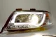 SW-LTube headlights Audi A6 4B 97-01 Lighttube chrome