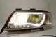 SW-LTube headlights Audi A6 4B 97-01 Lighttube chrome