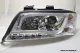 SW-LTube headlights Audi A6 4B 97-01 Lighttube chrome