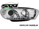 SW-Light headlights VW Scirocco III 08-14 LED positionslight chrome