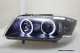 SW-CCFL Angel Eye Headlights for 3Series BMW E90 E91 05-13 2 CCFL halo rings black