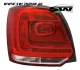 SW-Light LED taillights for VW Polo Type 6R 09-14 red/crystal hatchback