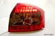 SW-Light LED taillights suitable for Audi A4 B6 8E Limousine 01-04 red/smoke