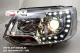 SW-DRL Scheinwerfer VW T5 GP Facelift Typ 7H 09-14 LED Tagfahrlicht R87 chrom