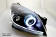 SW Angel Eye headlights Opel Astra H 04-11 High LED halo rim Lighttube black