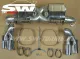 SW Exhaust Stainless steel muffler for Porsche 911 Carrera / S 991 C2/C4 11-15