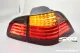 SW-Celi LED taillights suitable for 5Series BMW E61 Touring 04-10 red/smoke also LCI