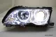 Angel Eye Scheinwerfer BMW 3er E46 Limo LCI 01-05 High LED Standlichtringe chrom