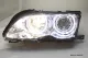 Angel Eye Scheinwerfer BMW 3er E46 Limo LCI 01-05 High LED Standlichtringe chrom