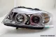 Angel Eye headlights for 3series BMW E90 E91 chrome LED helo rims 05-09