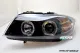 Angel Eye Scheinwerfer BMW E90/E91 3er LED Standlichtringe black 05-09