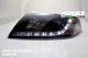 SW-Light headlights suitable for Skoda OctaviaII 04-09 LED positionslight HID black